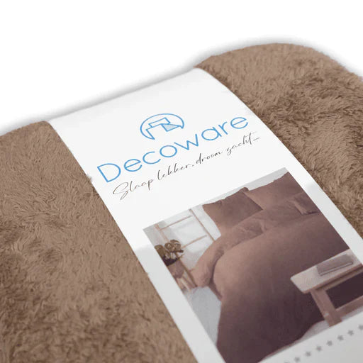 Teddy fleece dekbedovertrek - Mink Warmth - 2 kanten teddy